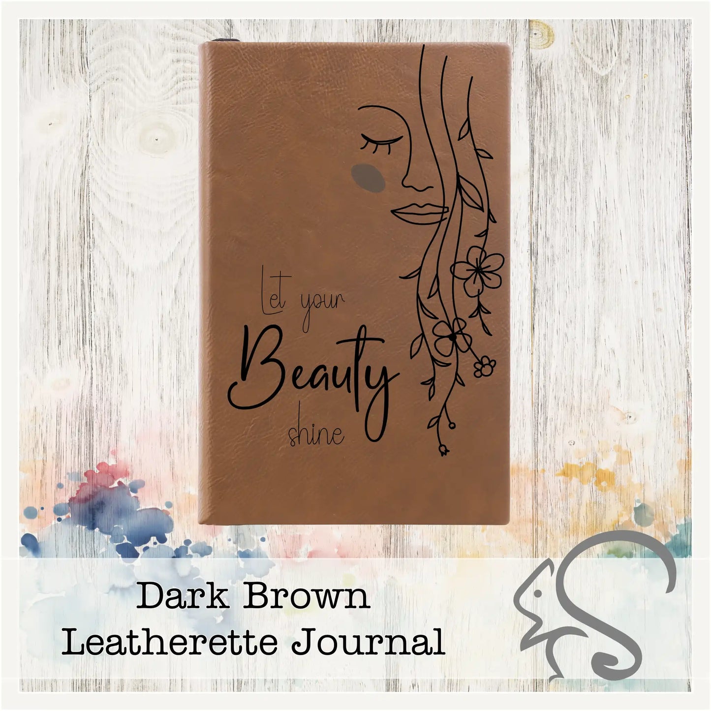 Leatherette Journal {Let Your Beauty Shine}
