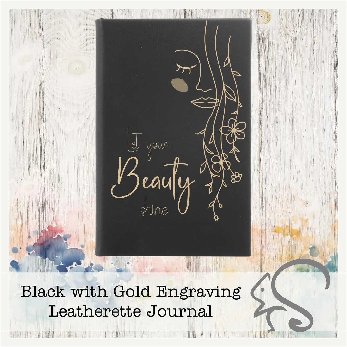 Leatherette Journal {Let Your Beauty Shine}