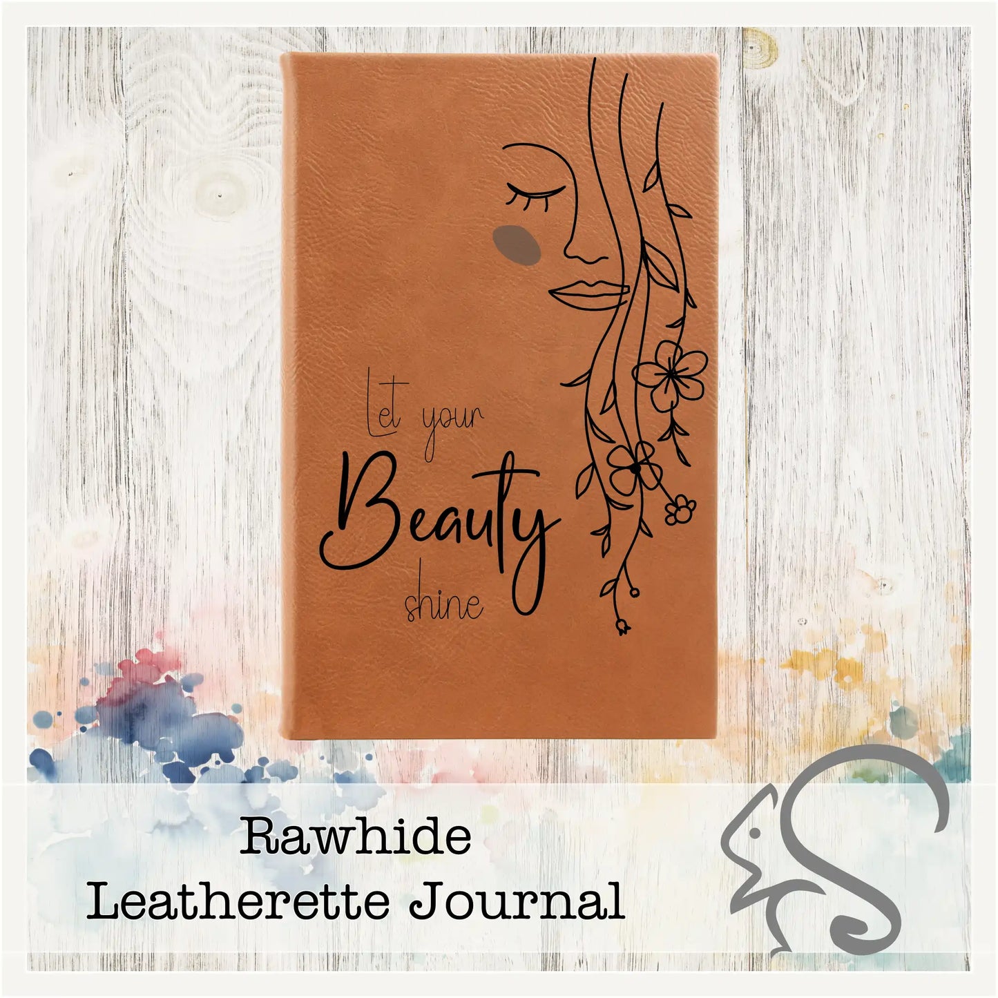 Leatherette Journal {Let Your Beauty Shine}