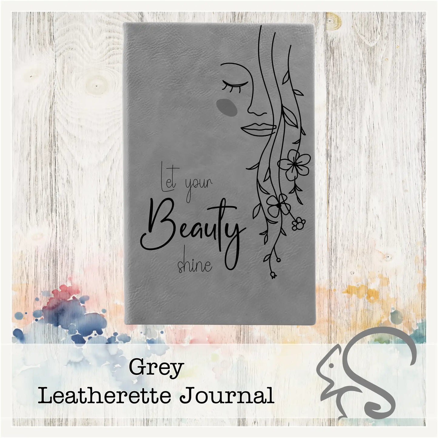 Leatherette Journal {Let Your Beauty Shine}