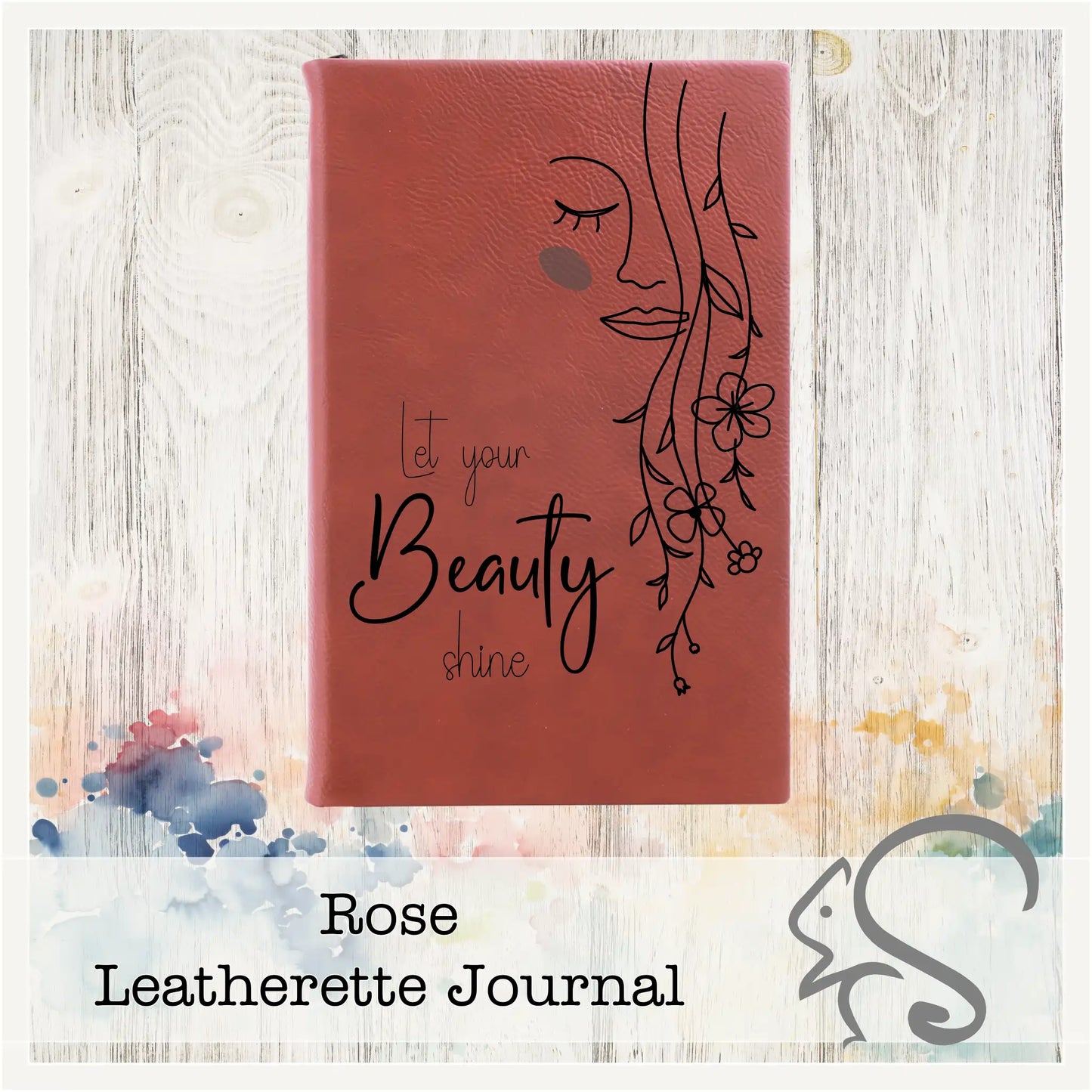 Leatherette Journal {Let Your Beauty Shine}