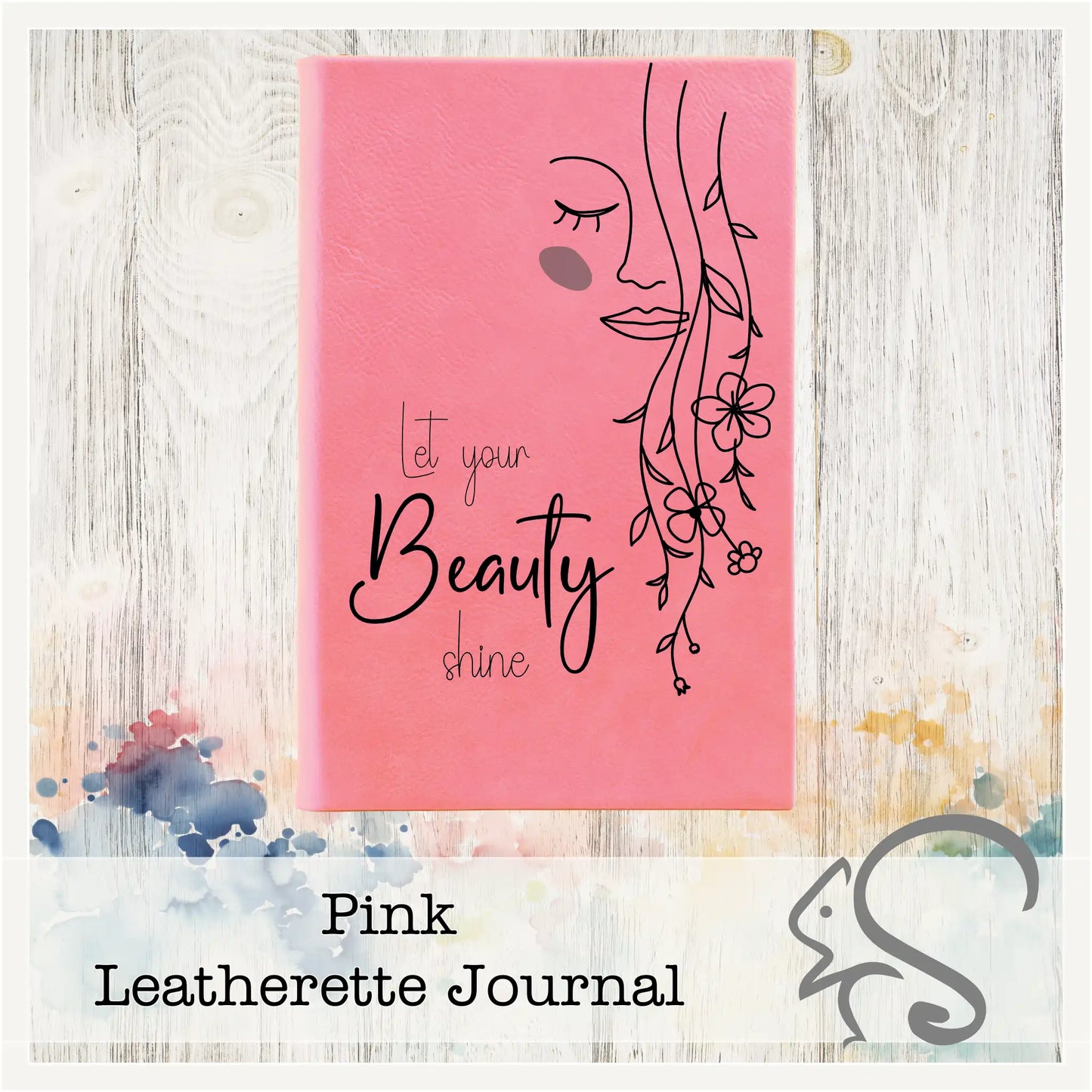 Leatherette Journal {Let Your Beauty Shine}