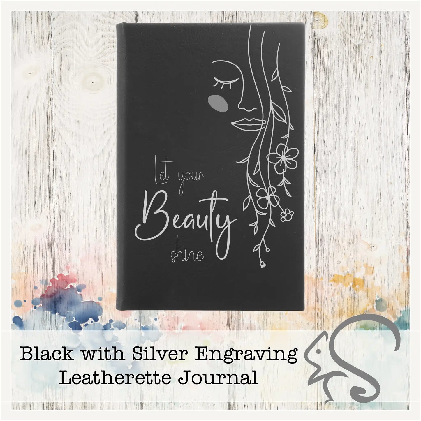 Leatherette Journal {Let Your Beauty Shine}