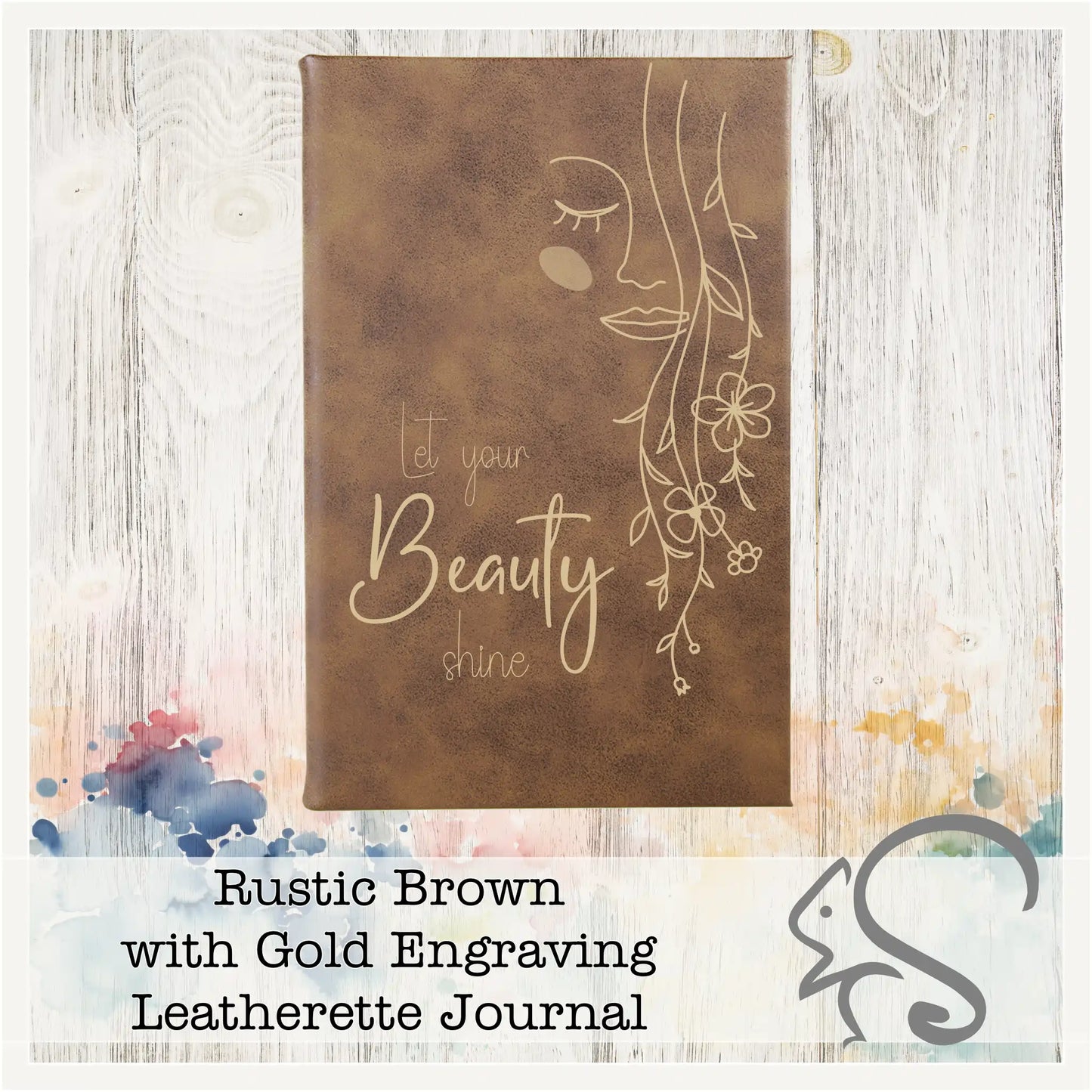 Leatherette Journal {Let Your Beauty Shine}