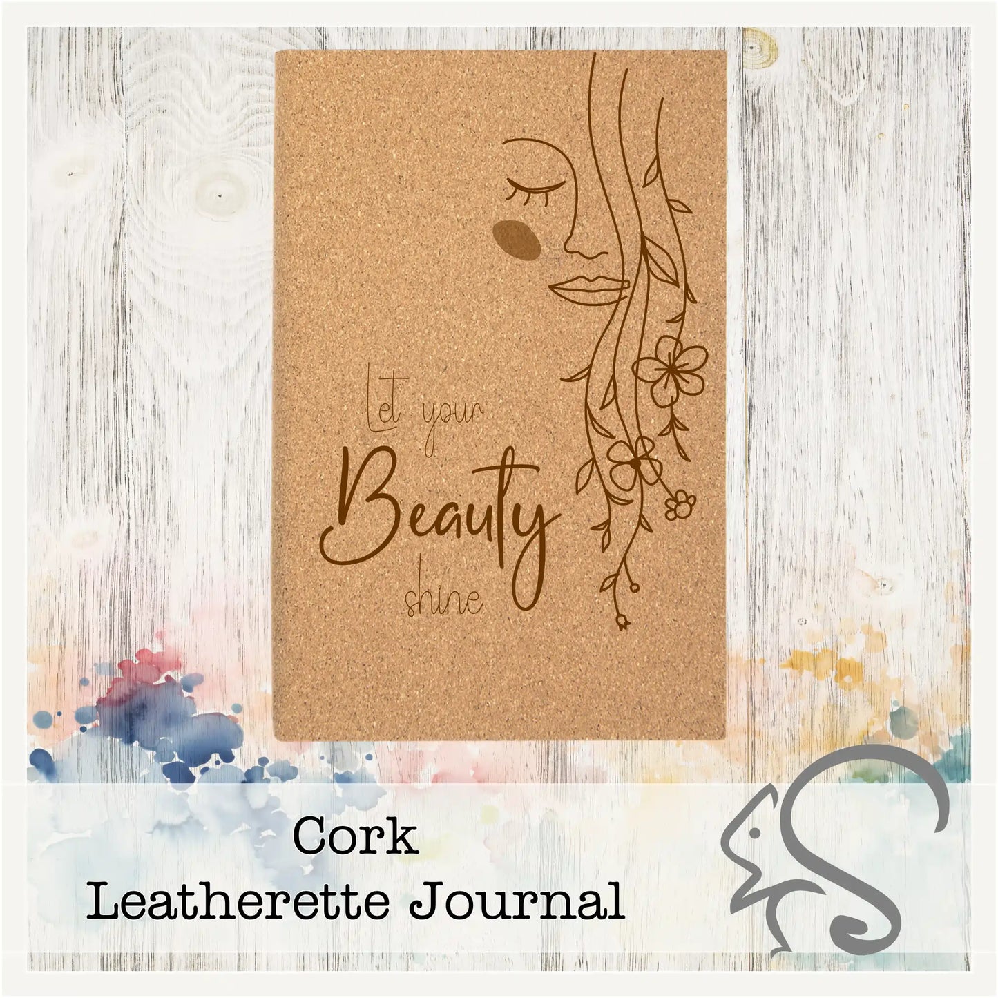 Leatherette Journal {Let Your Beauty Shine}