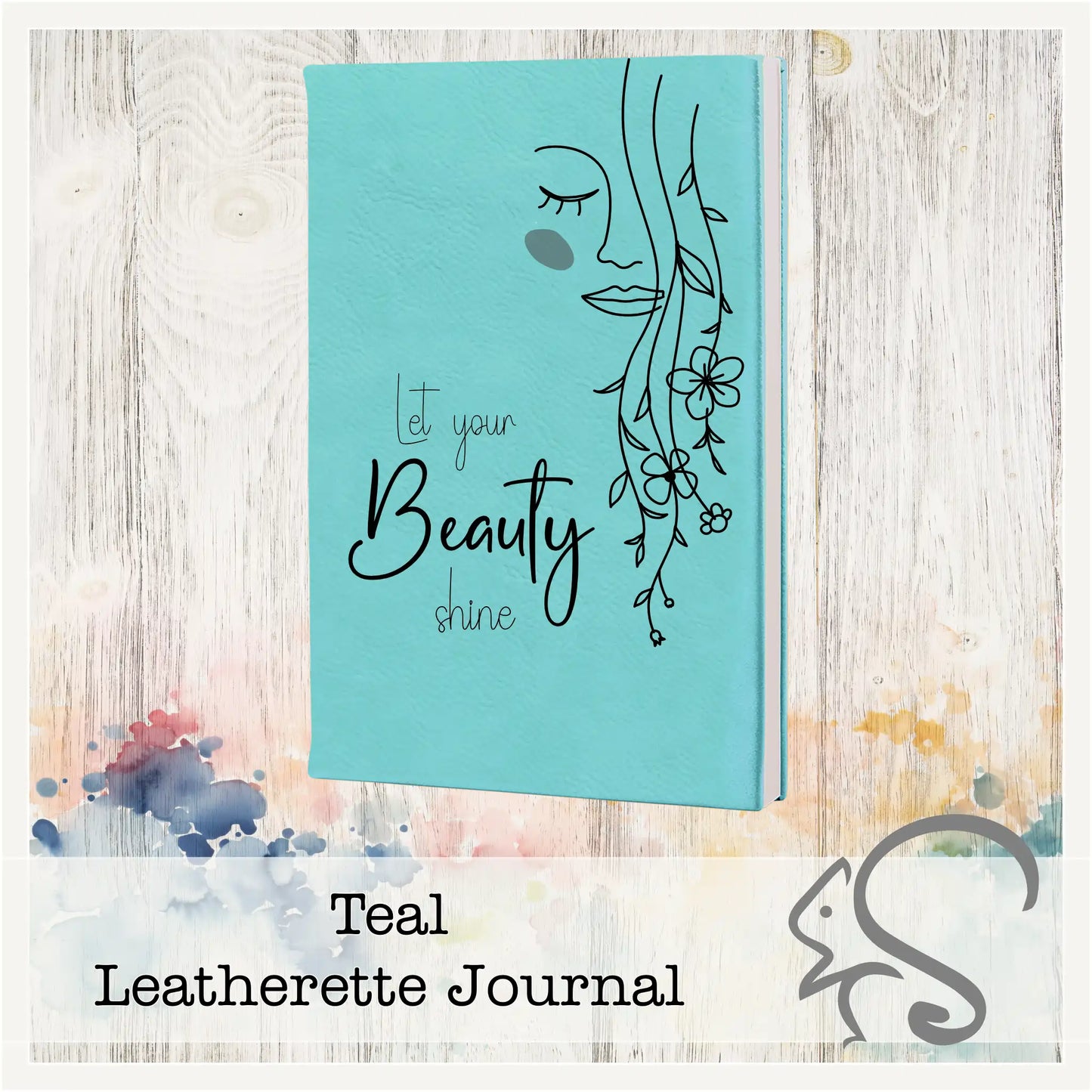 Leatherette Journal {Let Your Beauty Shine}