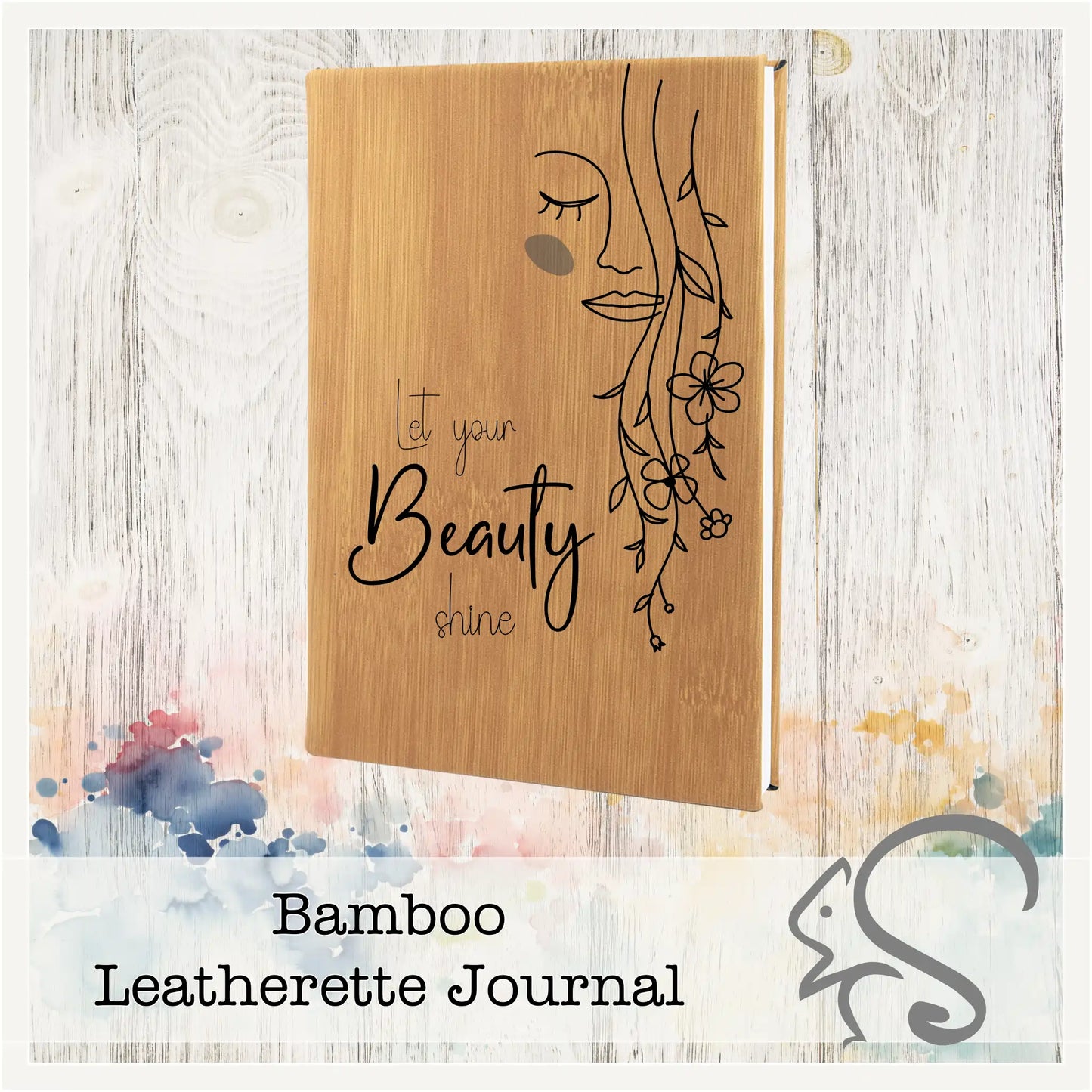 Leatherette Journal {Let Your Beauty Shine}