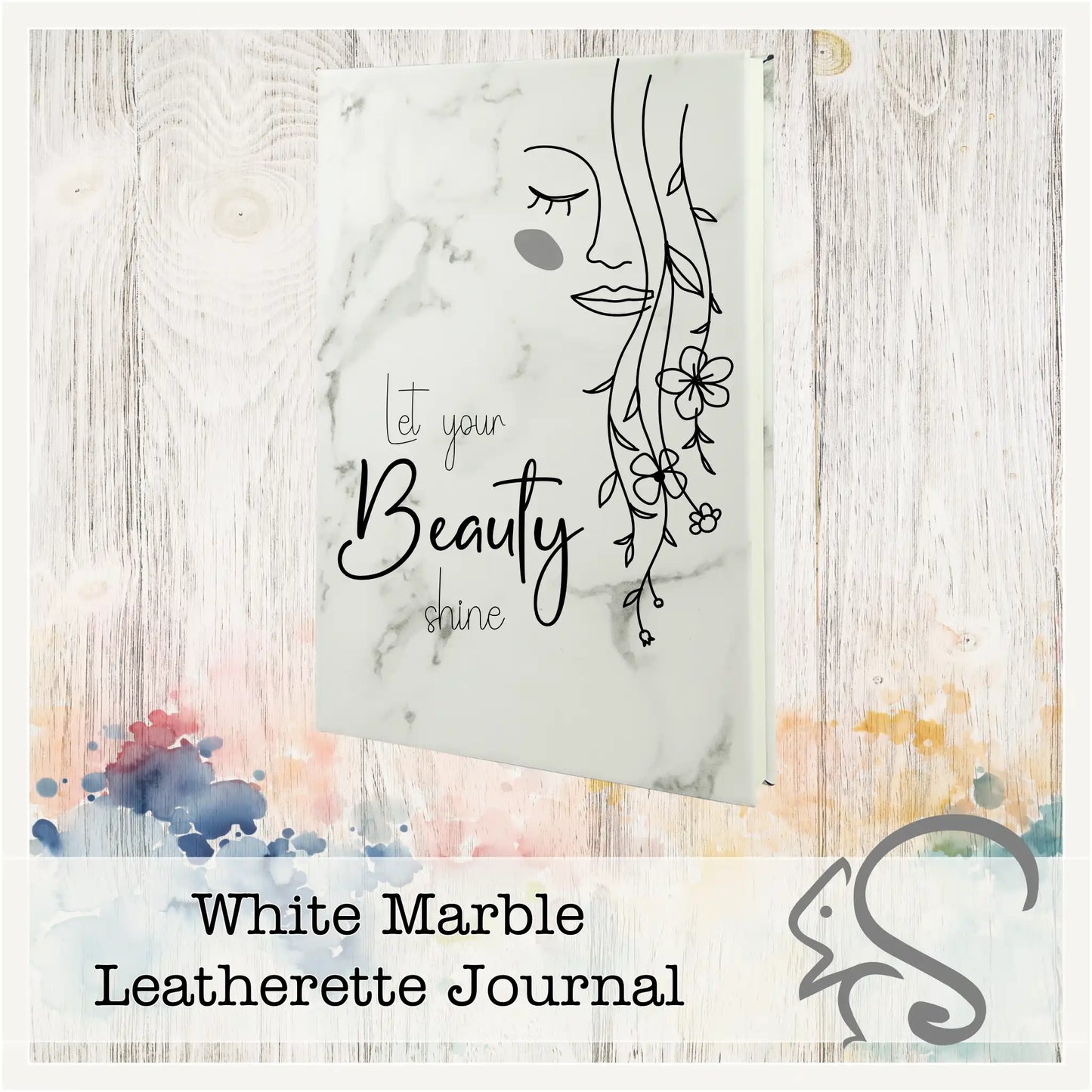 Leatherette Journal {Let Your Beauty Shine}