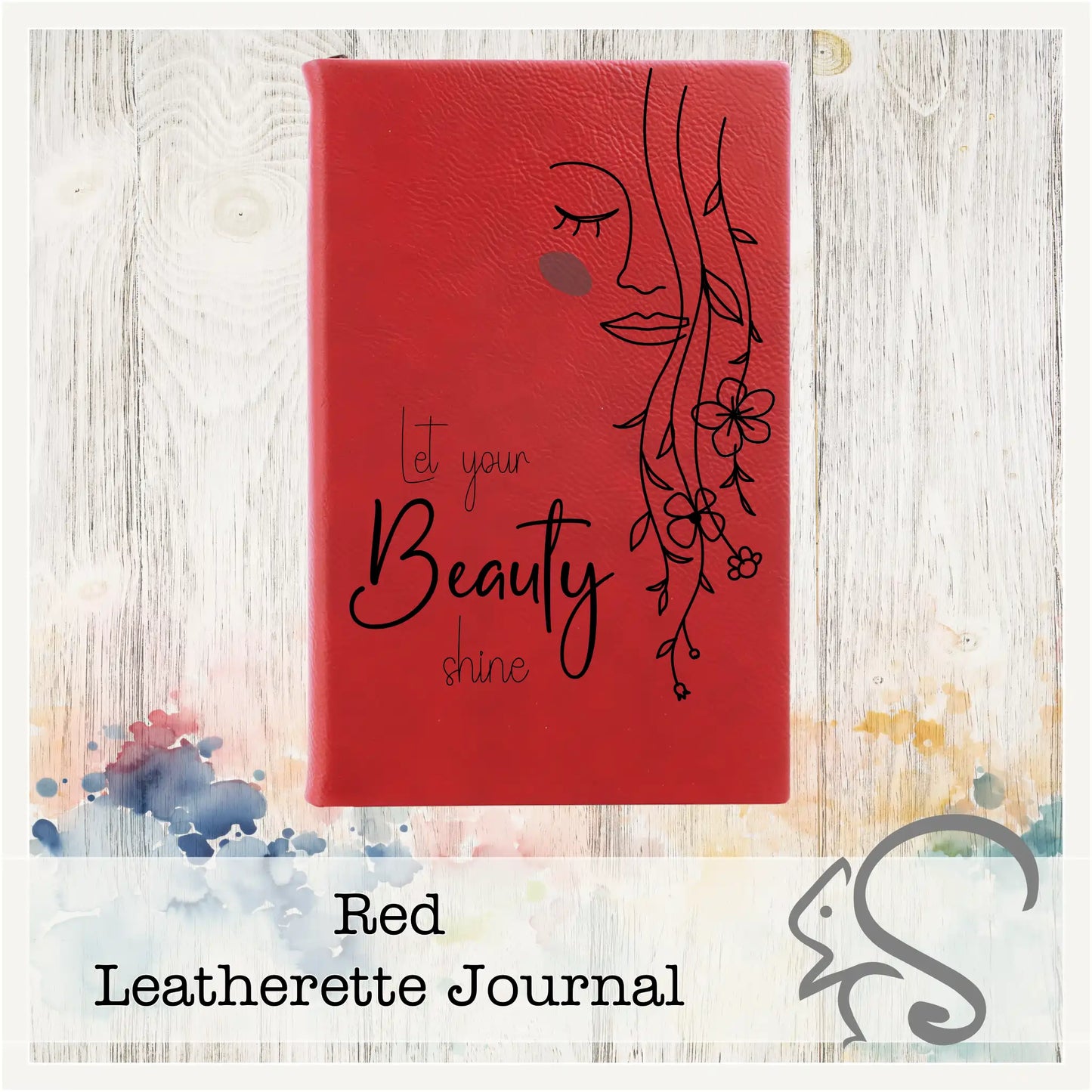 Leatherette Journal {Let Your Beauty Shine}