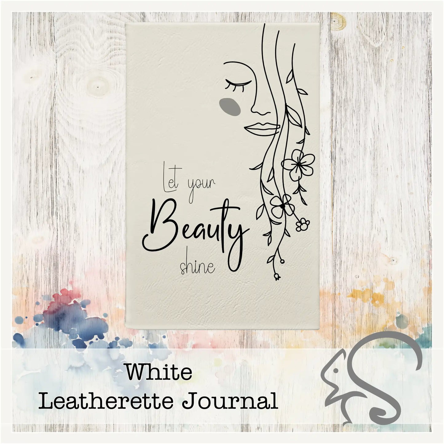 Leatherette Journal {Let Your Beauty Shine}