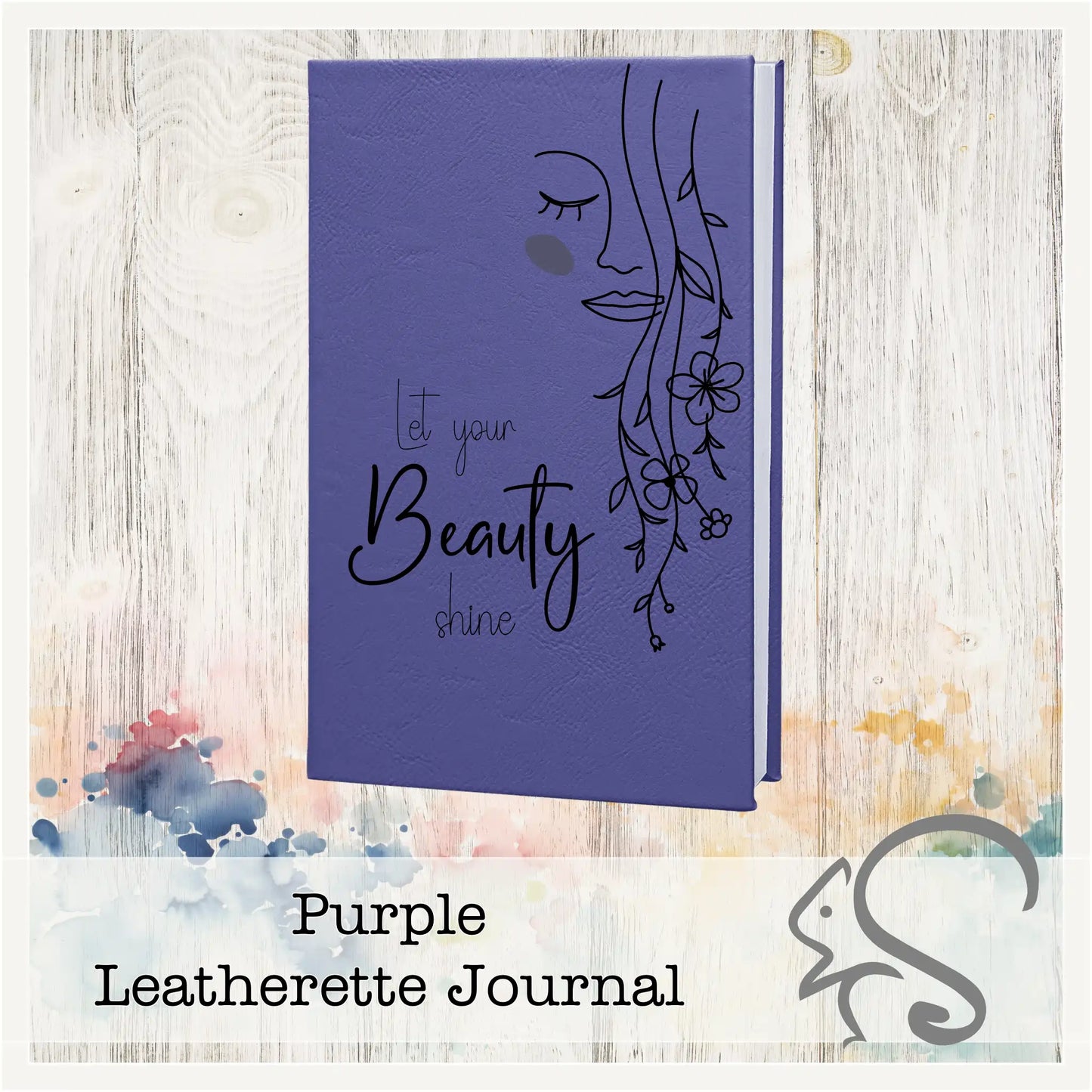 Leatherette Journal {Let Your Beauty Shine}