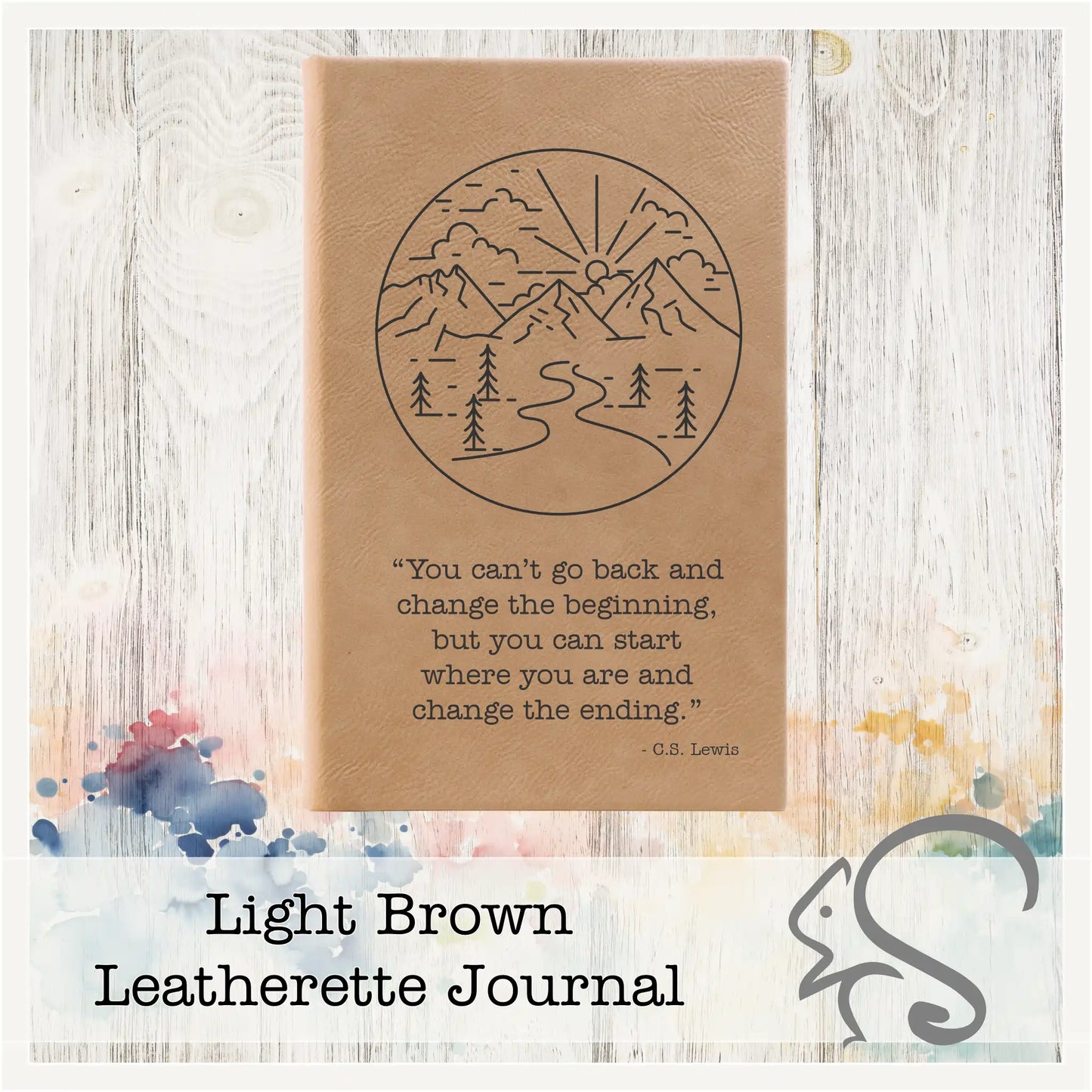 Leatherette Journal {Start Where You Are}