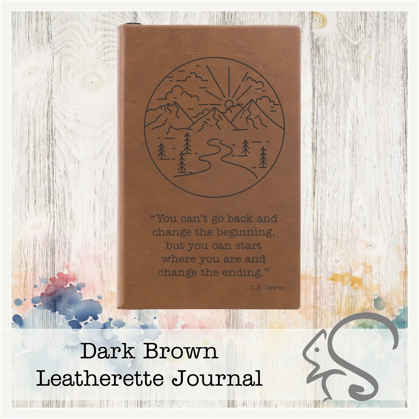 Leatherette Journal {Start Where You Are}