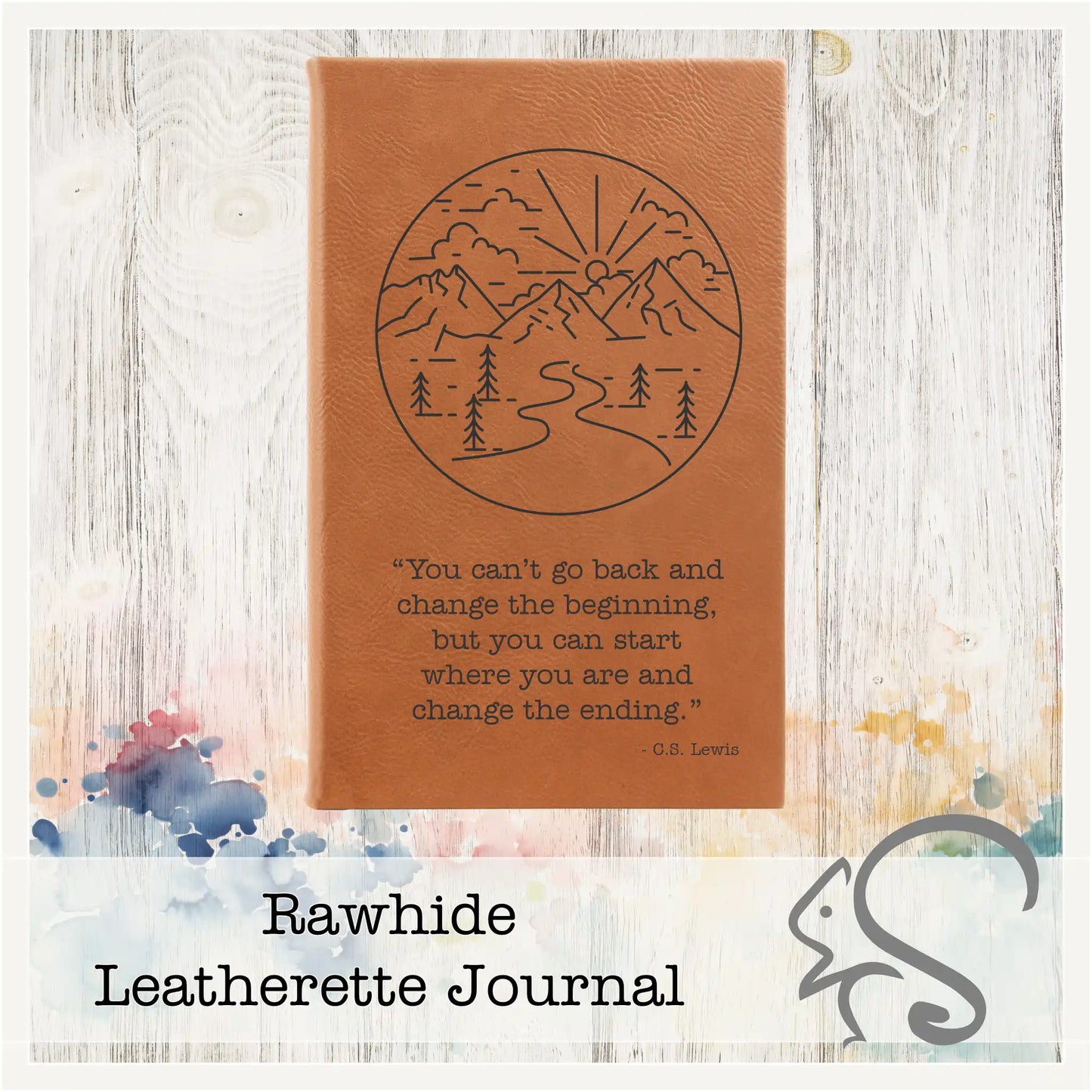 Leatherette Journal {Start Where You Are}
