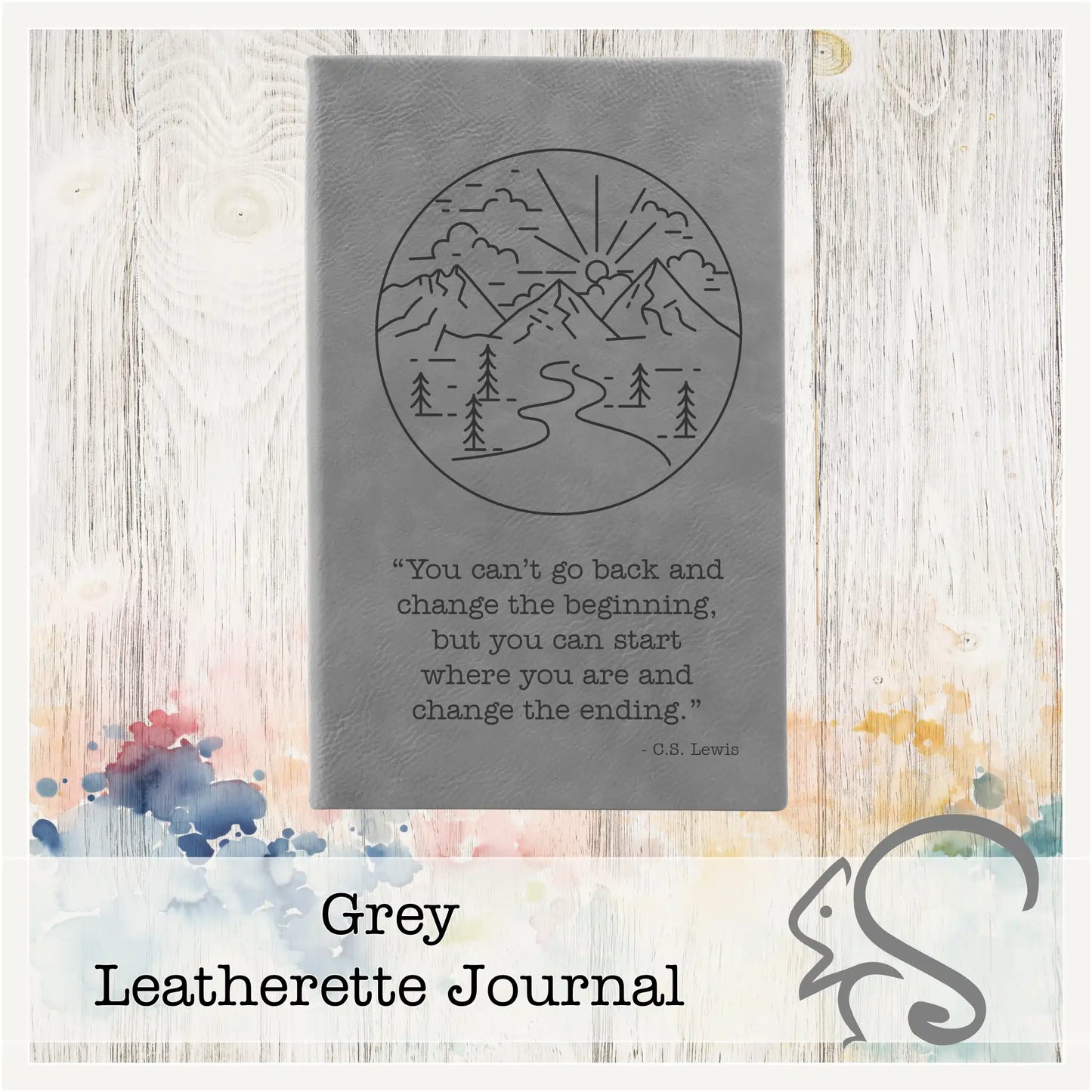 Leatherette Journal {Start Where You Are}