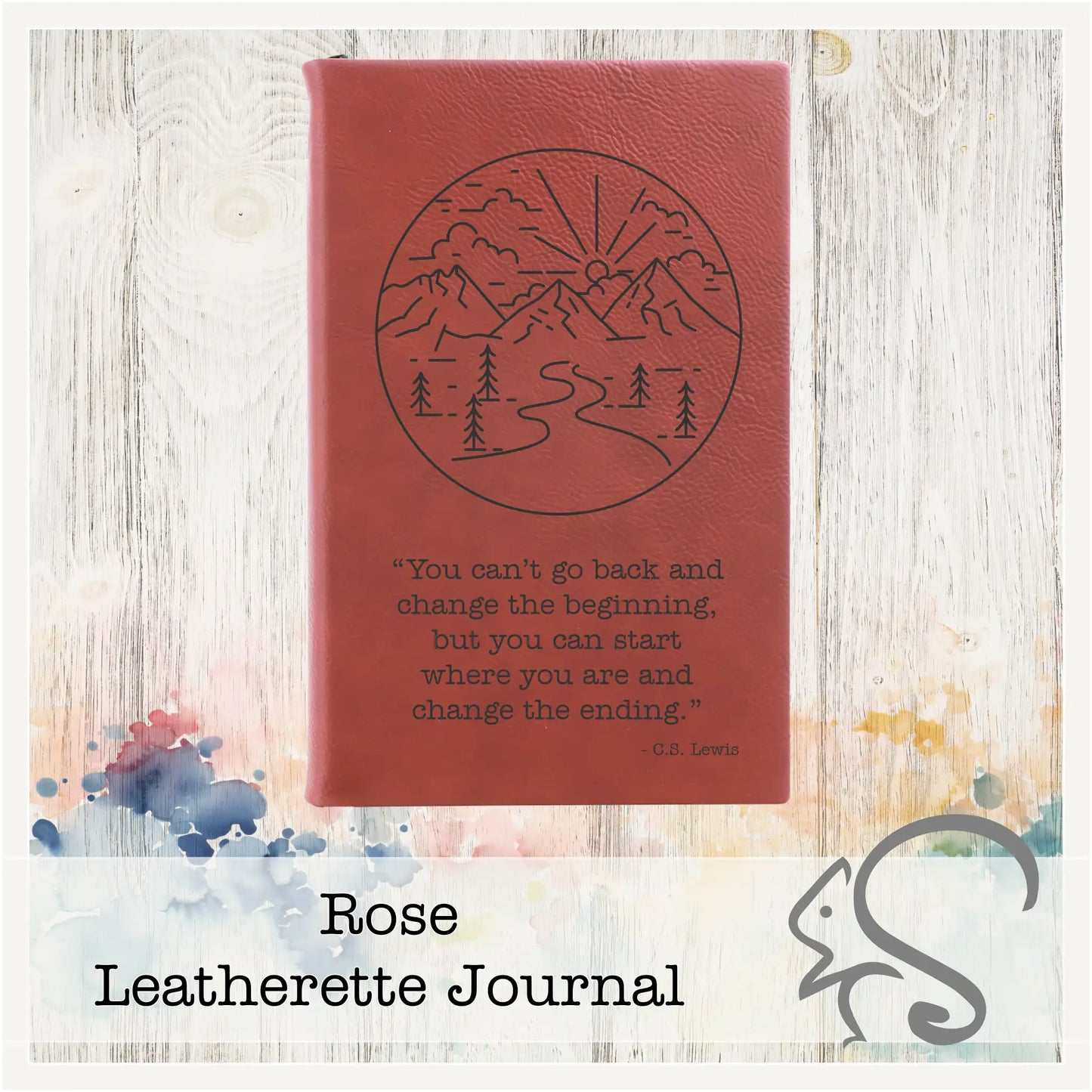 Leatherette Journal {Start Where You Are}