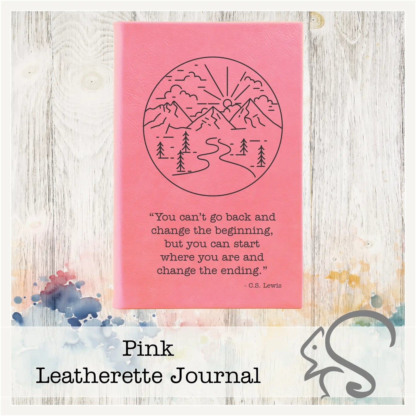 Leatherette Journal {Start Where You Are}
