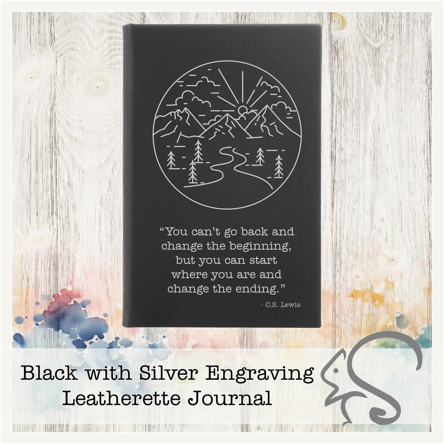 Leatherette Journal {Start Where You Are}