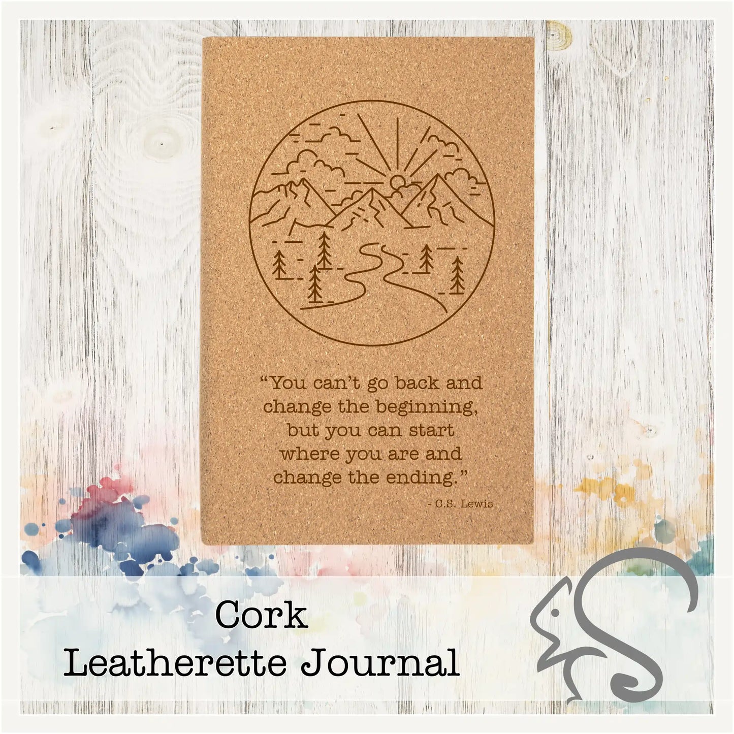 Leatherette Journal {Start Where You Are}