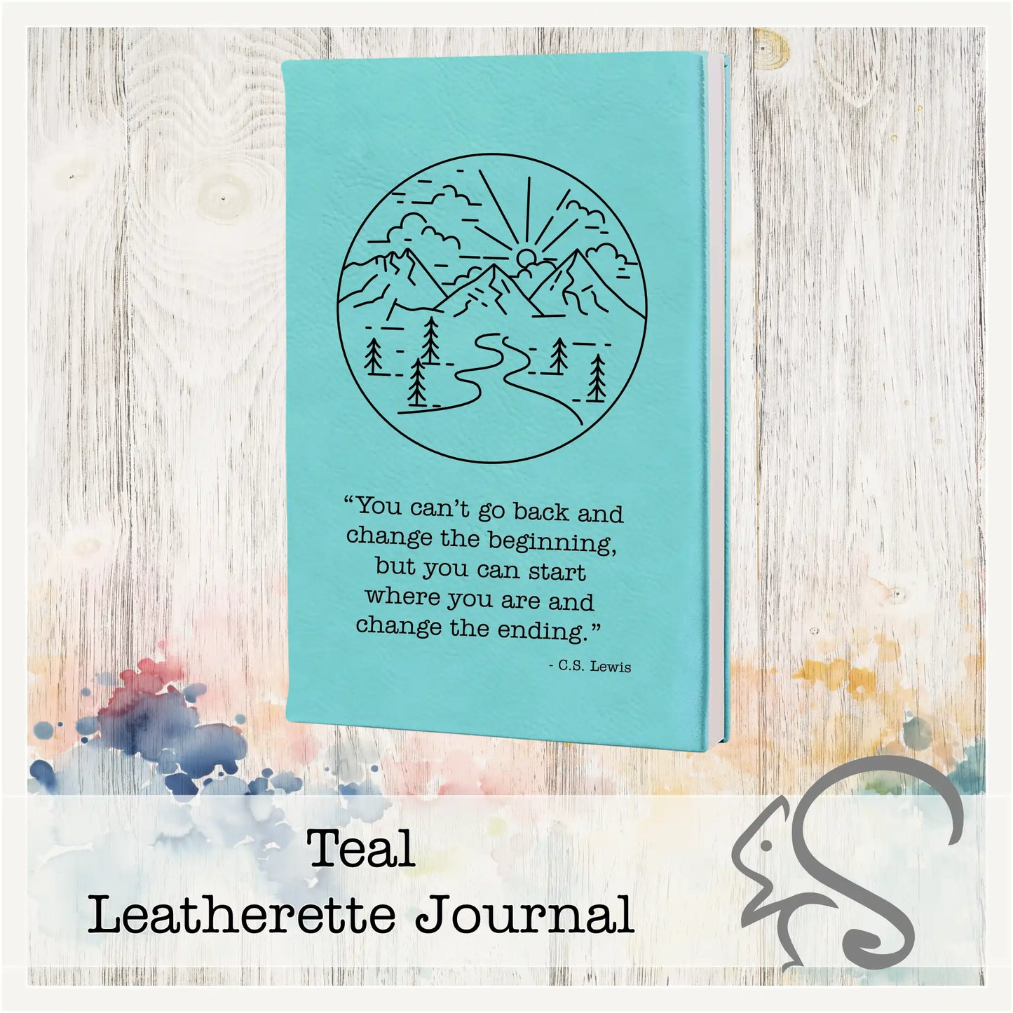 Leatherette Journal {Start Where You Are}