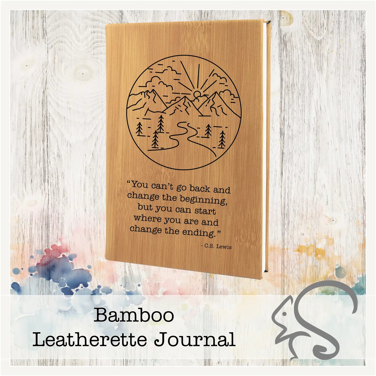 Leatherette Journal {Start Where You Are}