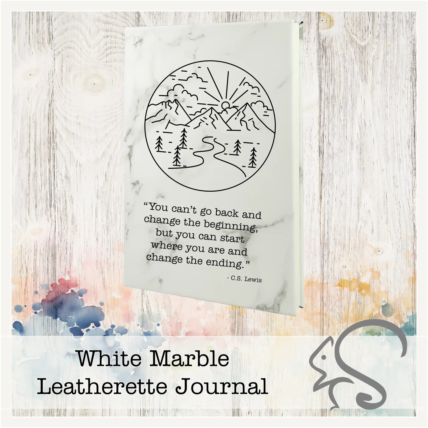 Leatherette Journal {Start Where You Are}