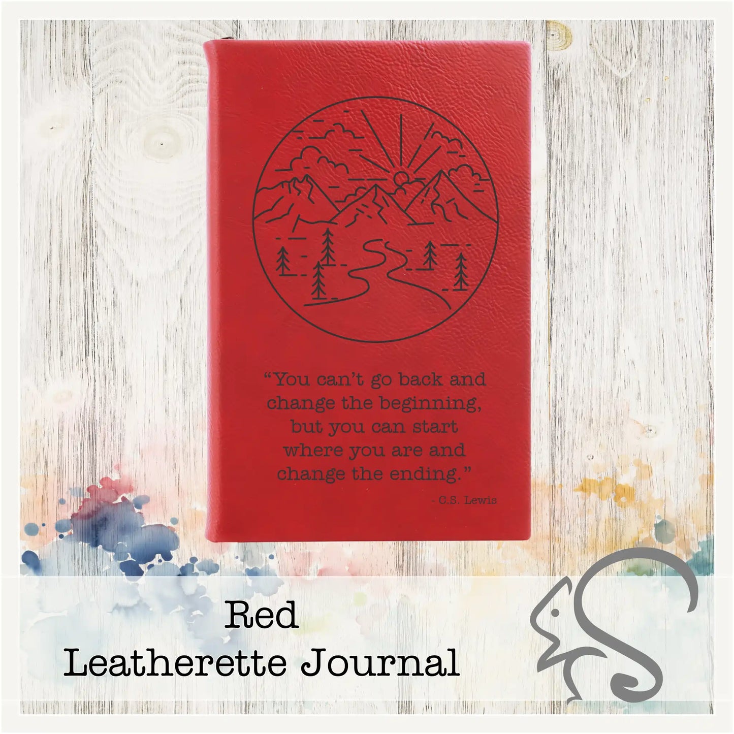 Leatherette Journal {Start Where You Are}