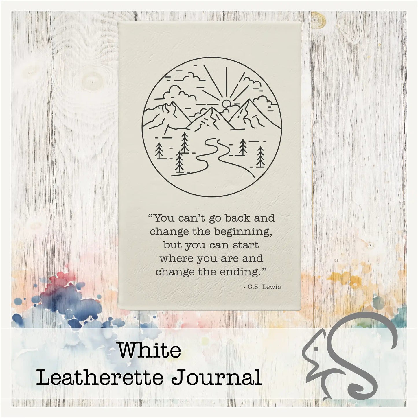 Leatherette Journal {Start Where You Are}