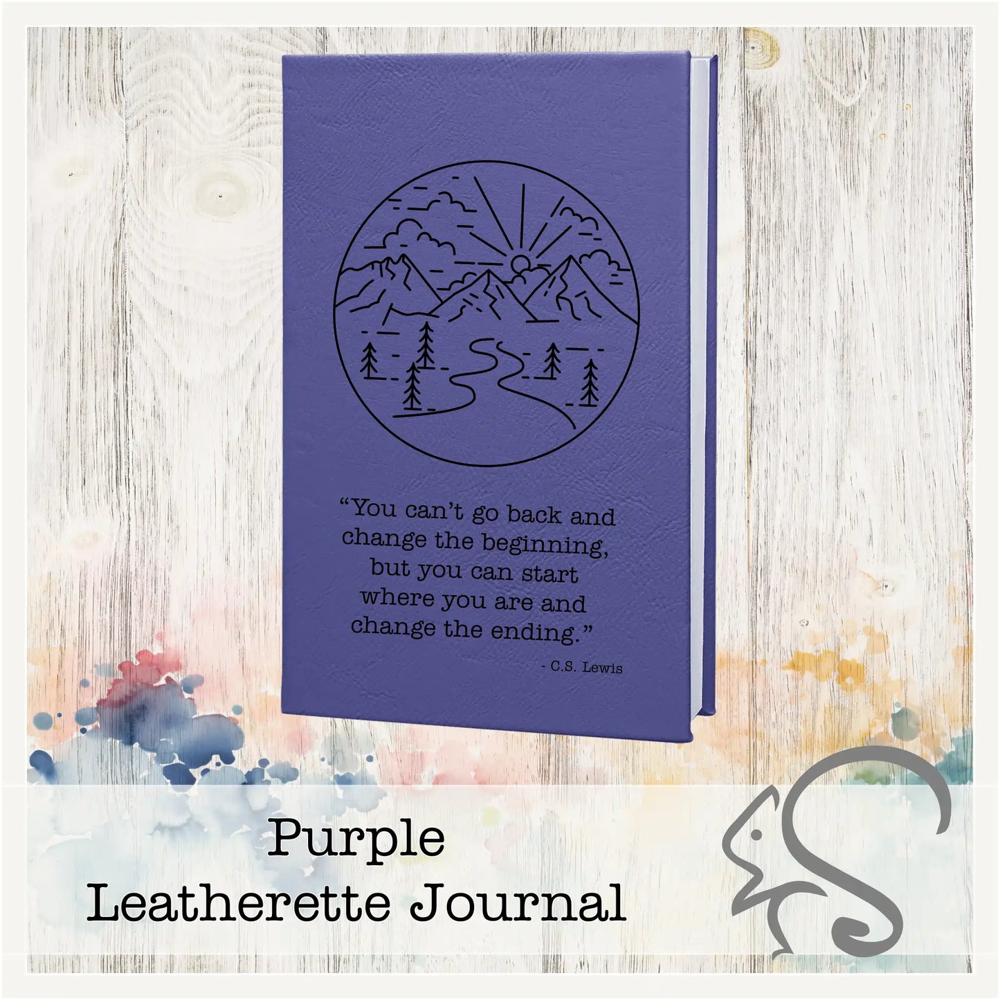 Leatherette Journal {Start Where You Are}