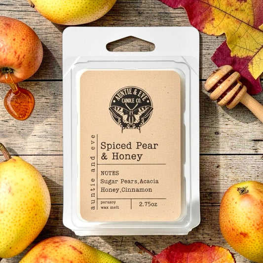 Spiced Pear & Honey Soy Wax Melt - 2.75 oz