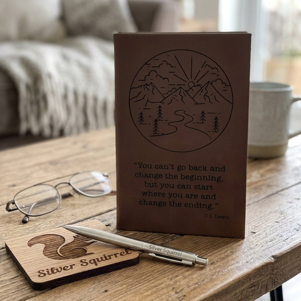 Leatherette Journal {Start Where You Are}