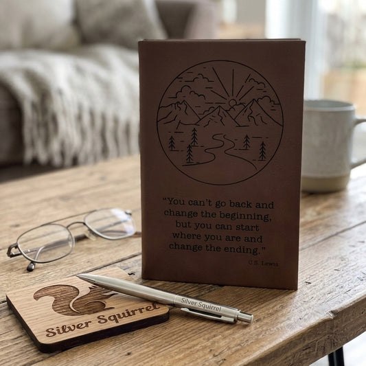 Leatherette Journal {Start Where You Are}