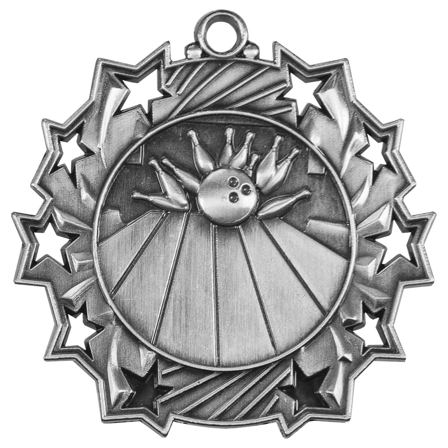 2 1/4" Ten Star Medal