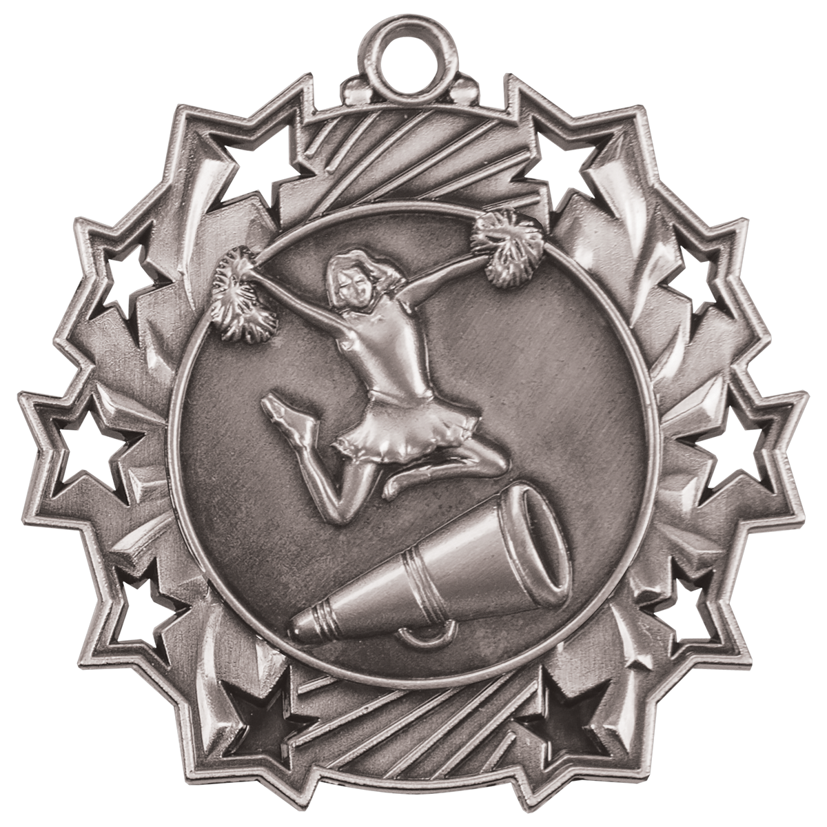 2 1/4" Ten Star Medal