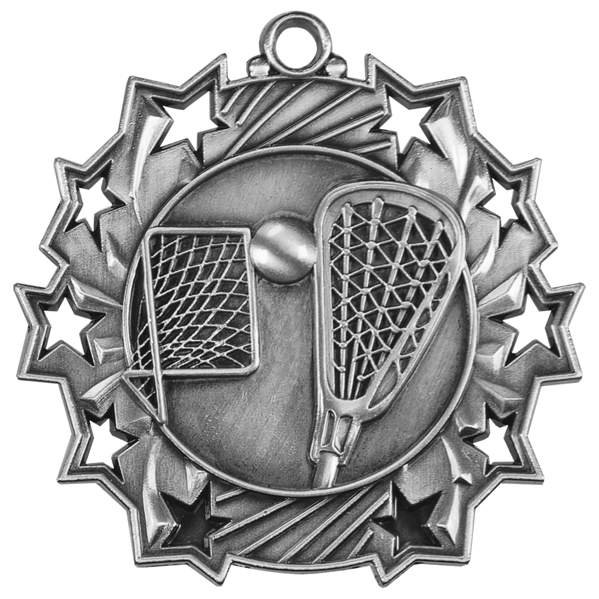 2 1/4" Ten Star Medal