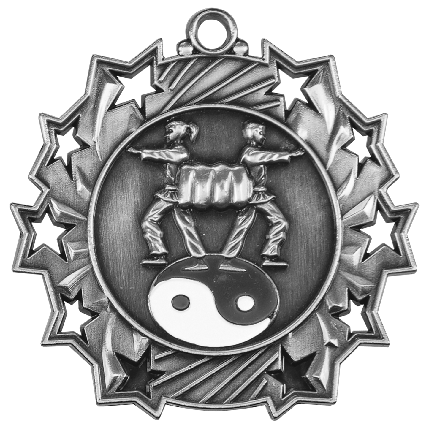 2 1/4" Ten Star Medal