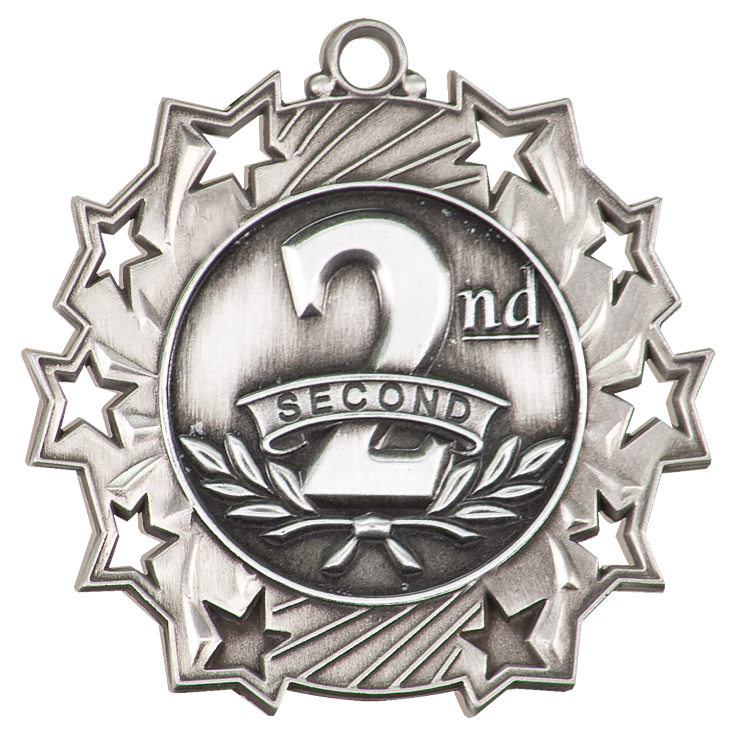 2 1/4" Ten Star Medal
