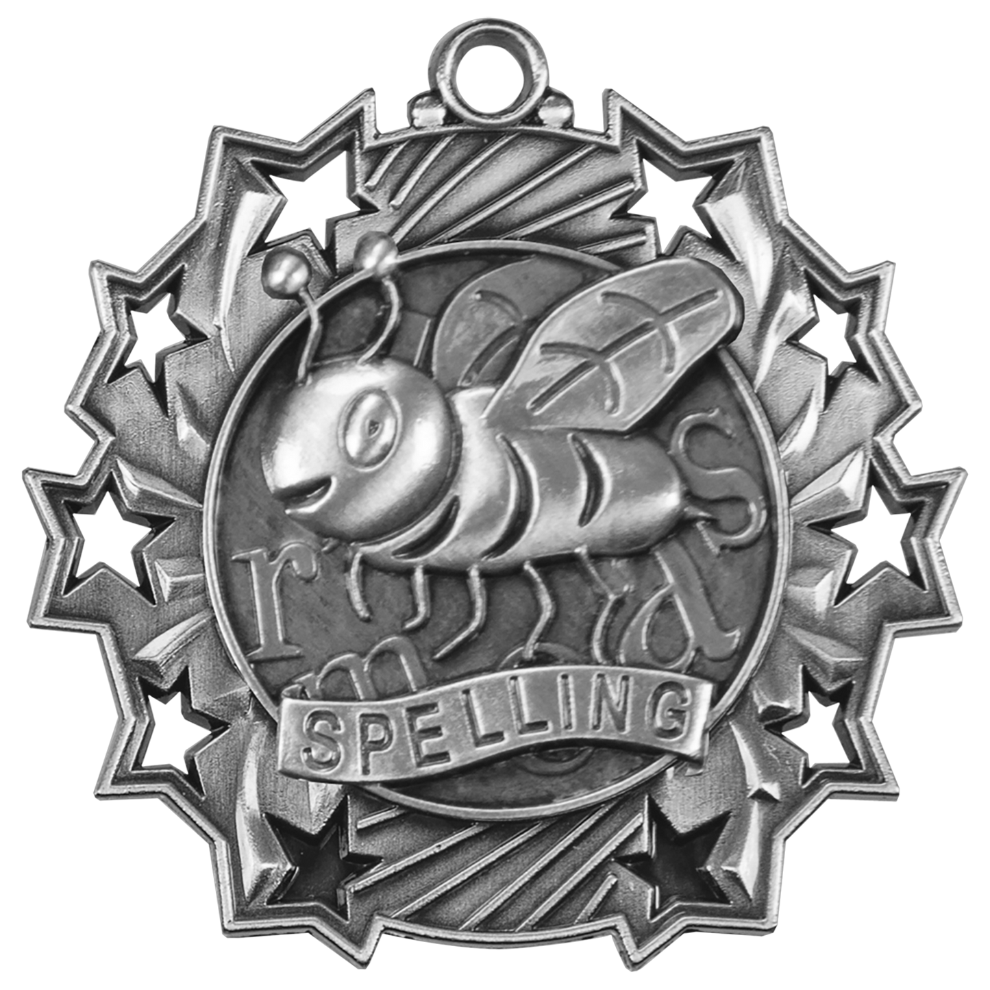 2 1/4" Ten Star Medal