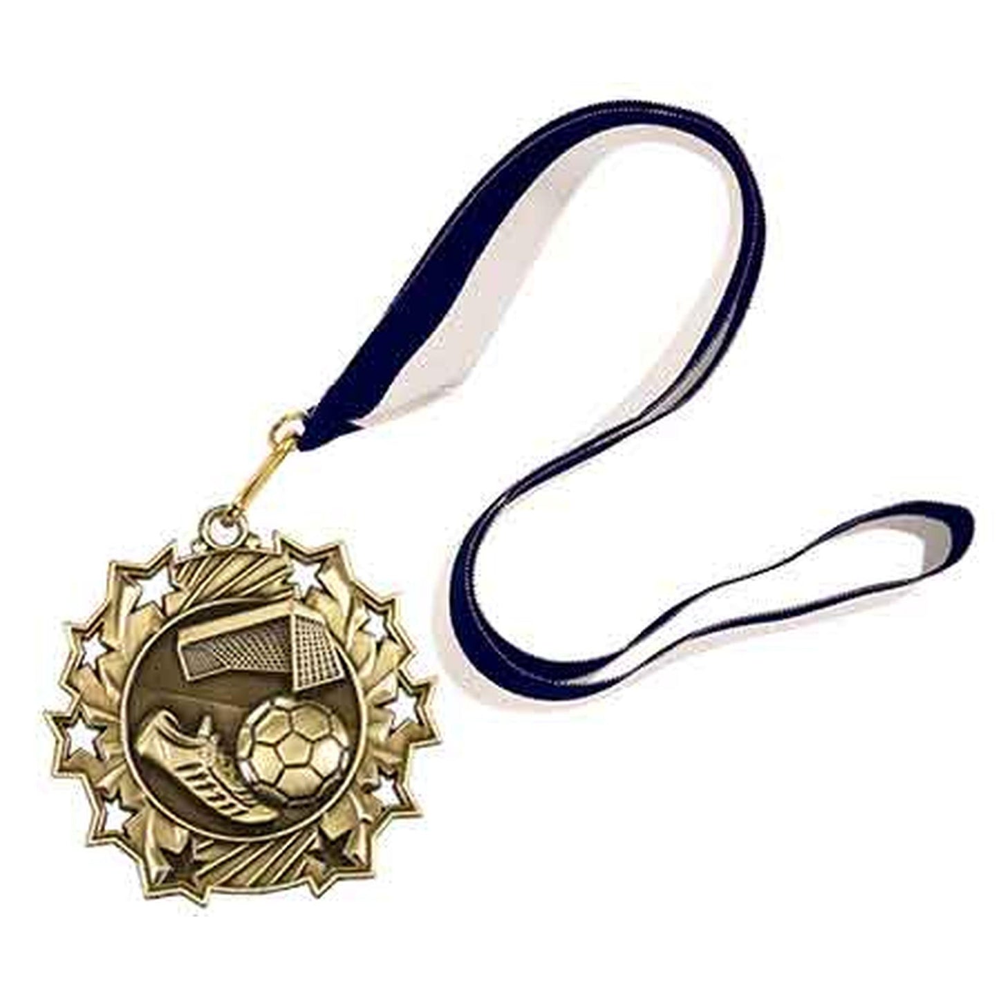 2 1/4" Ten Star Medal