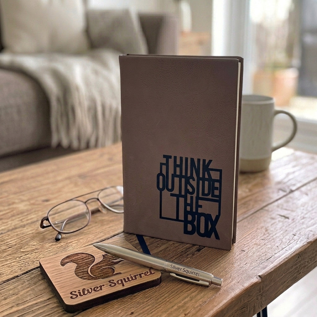 Leatherette Journal {Think Outside the Box}