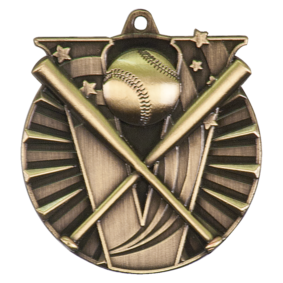 2" Victory Medal with Neck Ribbon | Free Engraving