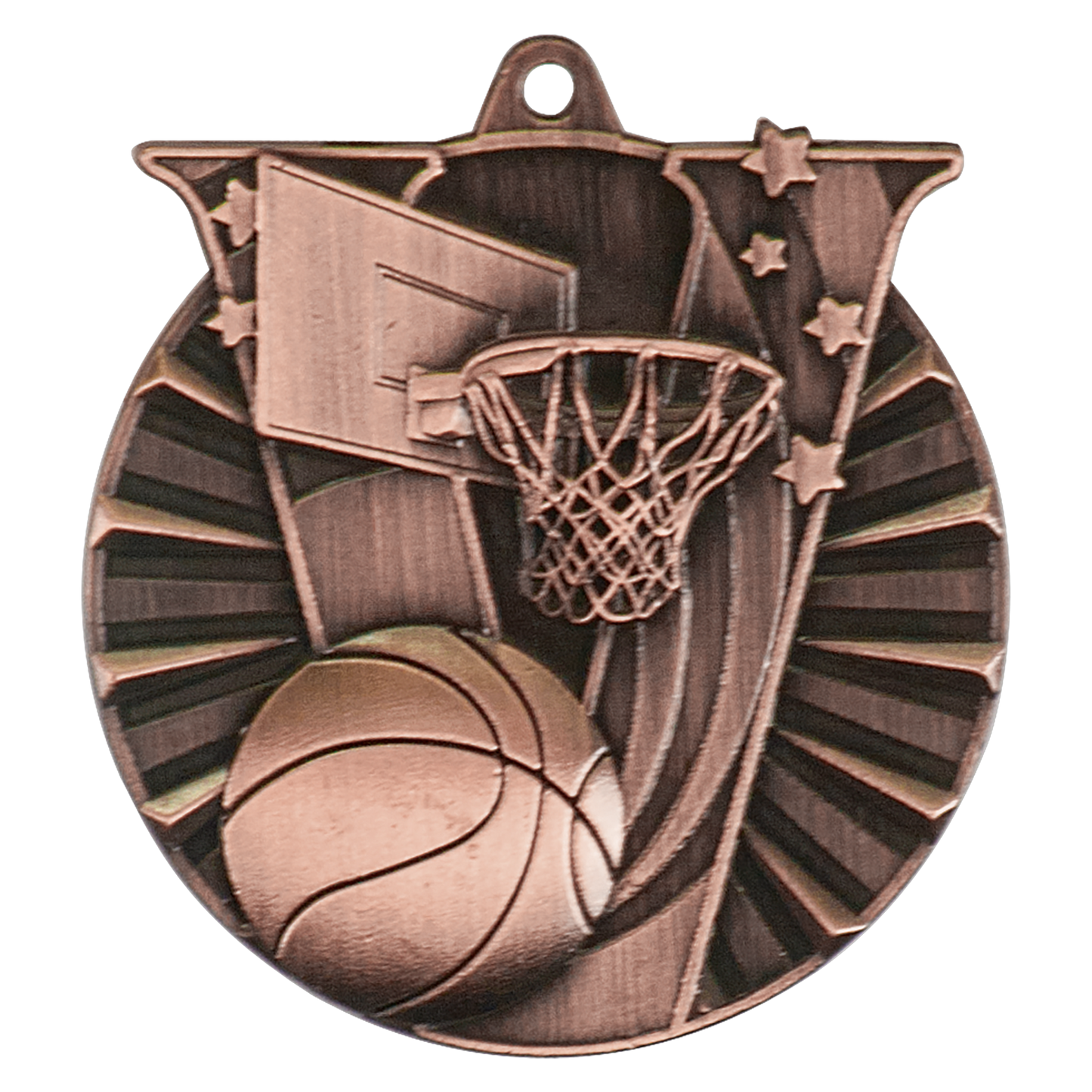 2" Victory Medal with Neck Ribbon | Free Engraving