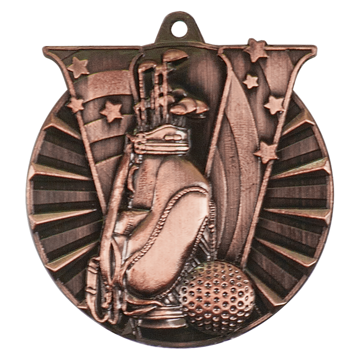 2" Victory Medal with Neck Ribbon | Free Engraving
