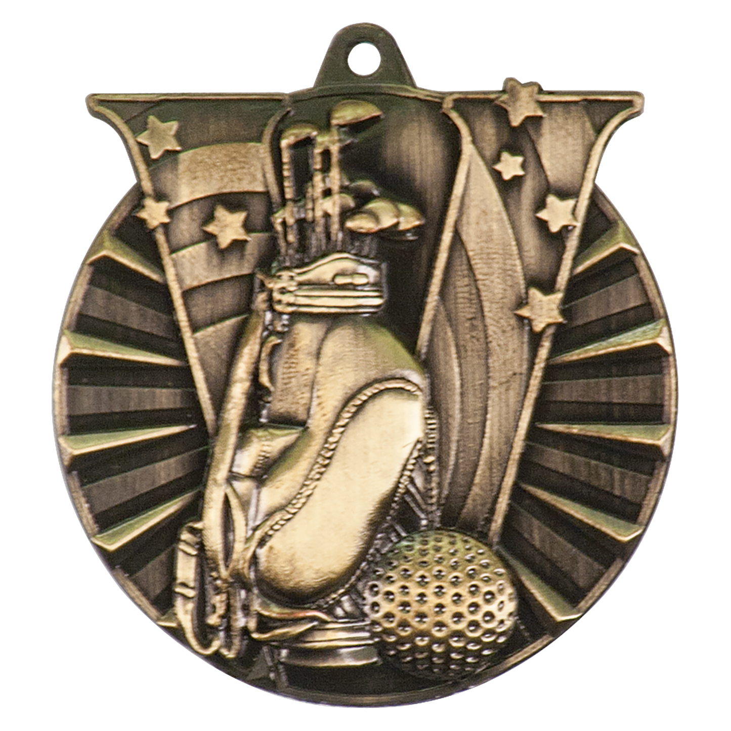 2" Victory Medal with Neck Ribbon | Free Engraving