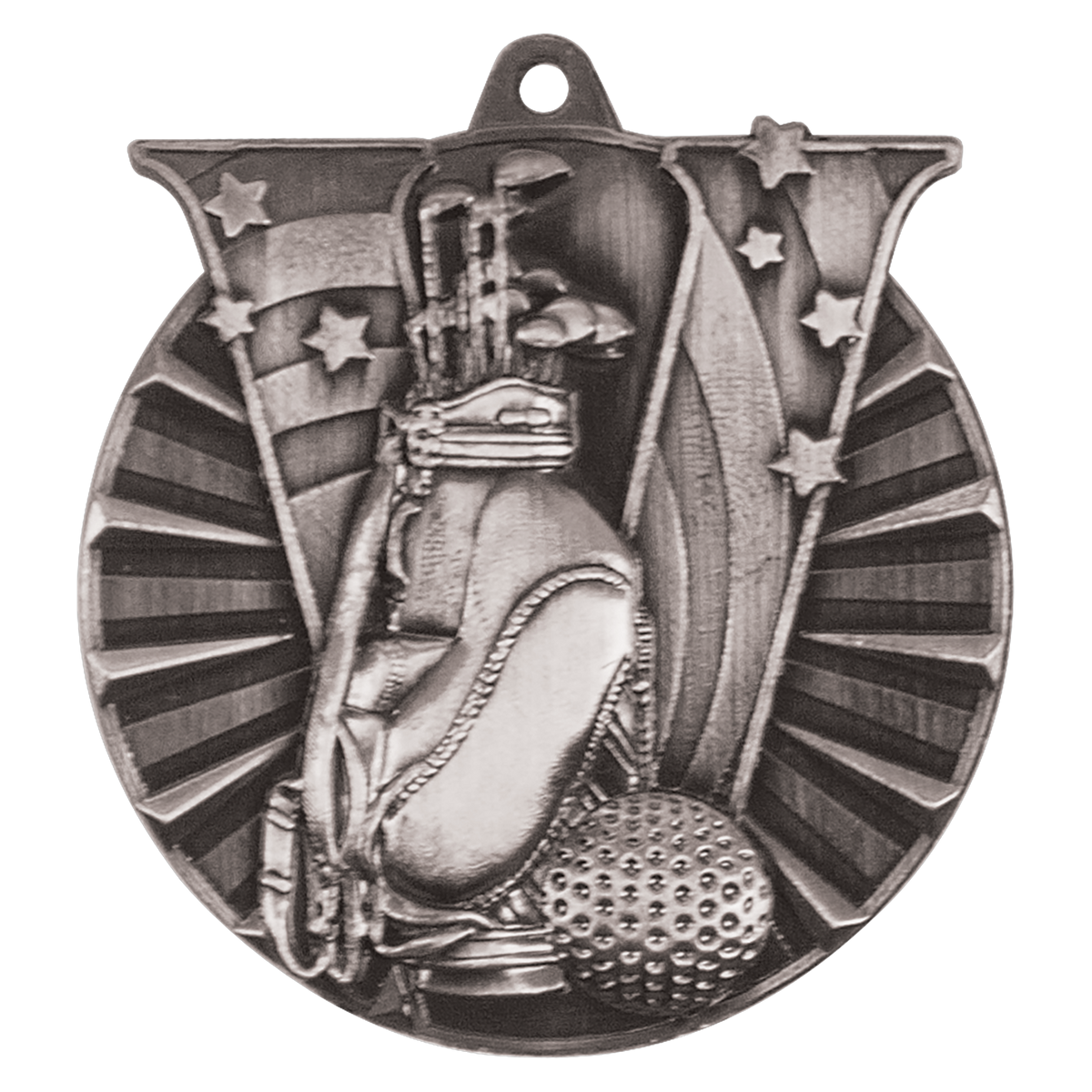 2" Victory Medal with Neck Ribbon | Free Engraving