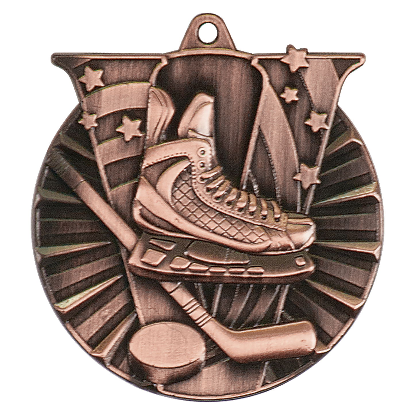 2" Victory Medal with Neck Ribbon | Free Engraving