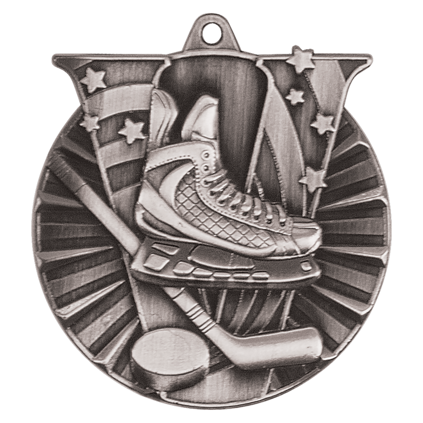 2" Victory Medal with Neck Ribbon | Free Engraving