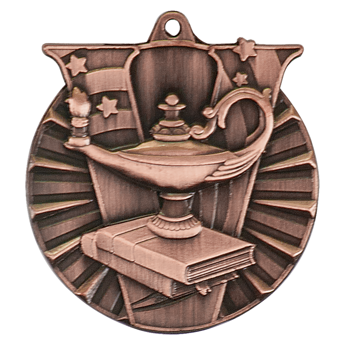 2" Victory Medal with Neck Ribbon | Free Engraving