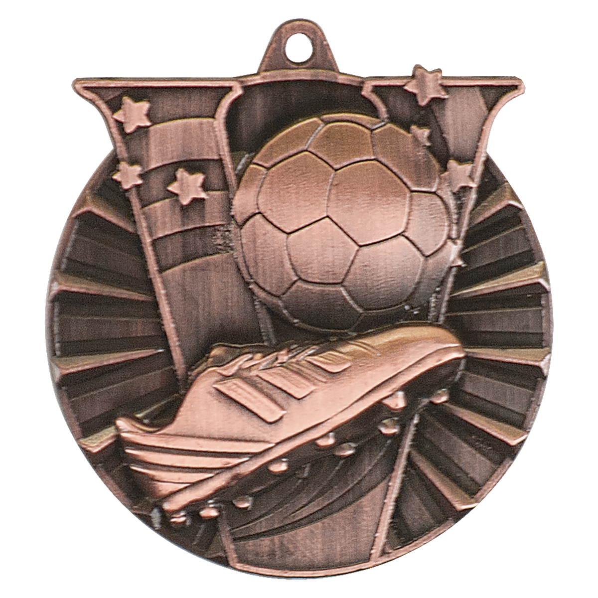 2" Victory Medal with Neck Ribbon | Free Engraving
