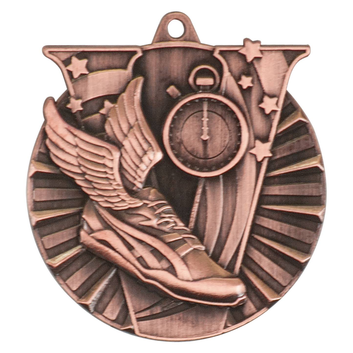2" Victory Medal with Neck Ribbon | Free Engraving